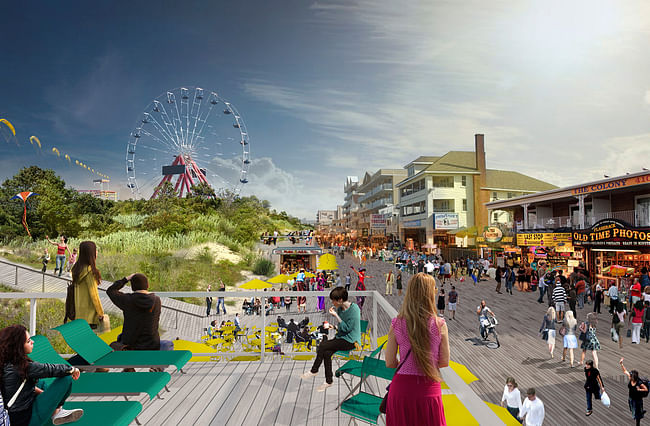 OCEAN+CITY view - Boardwalk