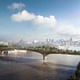 Heatherwick Studio - Garden Bridge, London, 2012. Rendering: Arup.