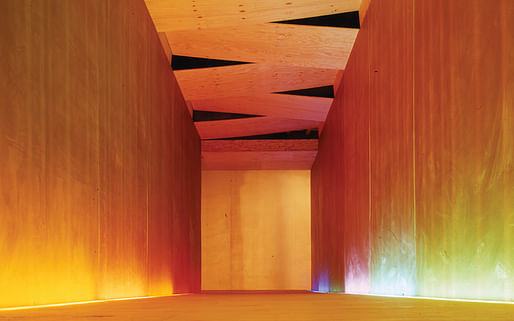 David Adjaye's Asymmetric Chamber. Image via adjaye.com.