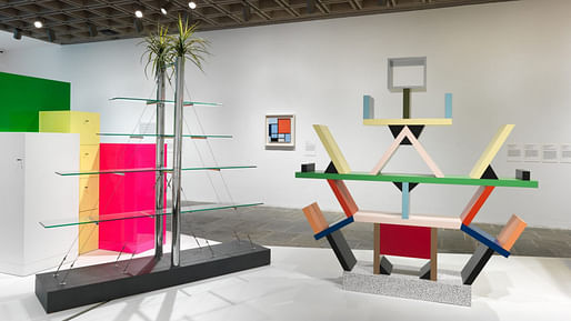 Ettore Sottsass: Design Radical exhibition view. Image courtesy The Met Breuer.