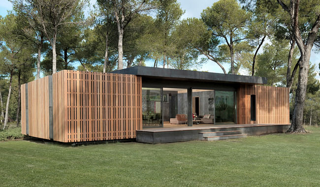 Pop-Up House in Aix-en-Provence, France by Multipod Studio