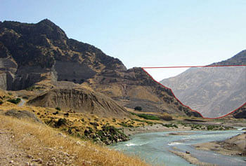 The Kurdistan regional government plans to build a dam in this river valley, a major tributary of the Tigris River. Credit: IK Consulting Engineers