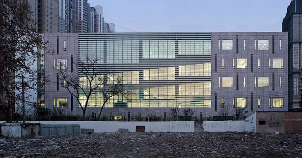 Library facade