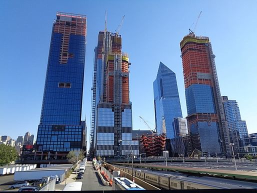 The Hudson Yards project in October 2017. Photo: Tdorante10/Wikimedia Commons.