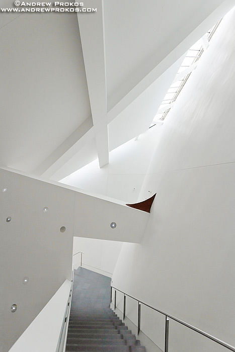 Denver Art Museum Interior - Studio Daniel Libeskind. Photo © Andrew Prokos.