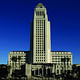 LA's City Hall building designed by John Parkinson.