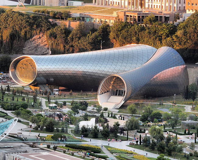 Rhike Park - Music Theatre and Exhibition Hall in Tbilisi, Georgia by Studio Fuksas