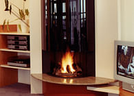 Contemporary Fireplace/ Cheminée contemporaine