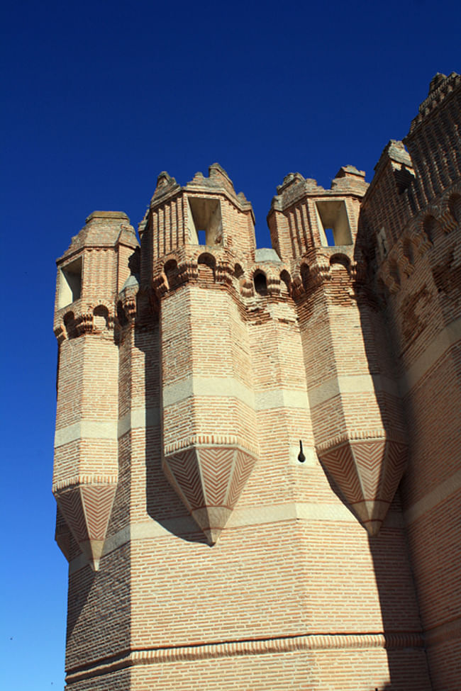 The beautiful castle of Coca. One of the most quintessential examples of Castilian Military Architecture via Alexander Morley