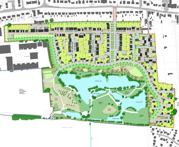 Davis Landscape Architecture - Star Lane Ph2 Residential Landscape Architect Site Wide Masterplan Outline Planning