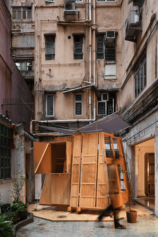 Temporary/Meanwhile uses winner Backpack Housing by HKU/ Superposition. Image: Donn Holohan, Xu Liang Leon 