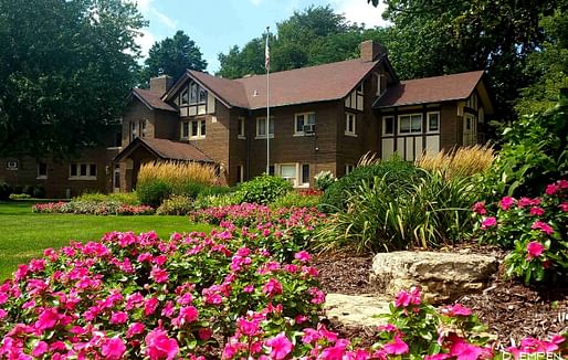 DENKMANN-HAUBERG ESTATE, ROCK ISLAND: AWARD FOR ADVOCACY. Photo courtesy 2019 Landmarks Illinois Richard H. Driehaus Foundation Preservation Awards.