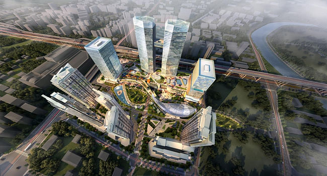 Benoy to design Greenland GIC in Chengdu city center