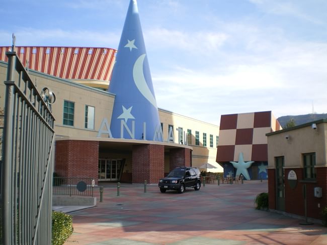 The Fantasia hat at Team Disney Burbank. Image via flickr.