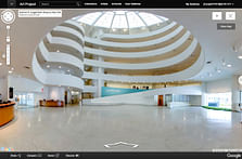 You can now explore the Guggenheim rotunda galleries online via Google Street View 