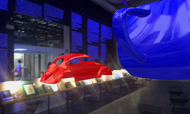 Project 2: The VW Beetle Shell, 1967, and The Utah Teapot, 1975 by Ivan Sutherland and Martin Newell. Image courtesy of Güvenç Özel 