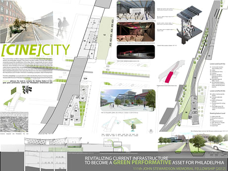 Honorbale Mention in the 111th John Stewardson Memorial Fellowship in Architecture 2012