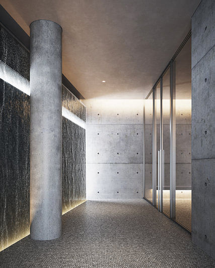 A rendering of an art installation at 152 Elizabeth Street by Tadao Ando. Credit Noë & Associates with The Boundary