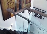 Glass Railings in Modern Miami Home