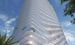 Undulating balconies define Pininfarina’s 45-story tower in Fort Lauderdale