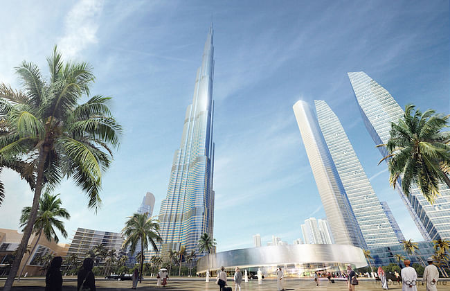 Portal design for Hyperloop One's Dubai proposal, courtesy of Hyperloop One.