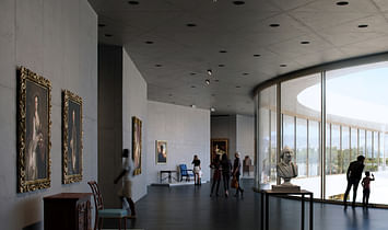 Long-awaited floor plan and interior gallery images of Peter Zumthor's LACMA redesign emerge