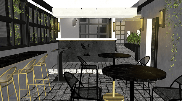 Tapas Bar Render