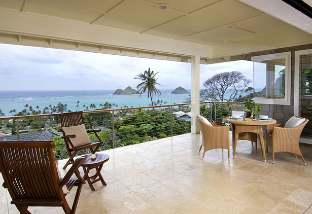 Lanikai Cliffs Residence, Lanai Photography: Hal Lum