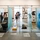 The 'toilet' room at Venice Biennale 2014 - Fundamentals, showcases a range of historical lavatories, from a Roman toilet through to the latest Japanese robo-loo. Photograph- David Levene for the Guardian