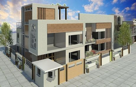 modern elevation design