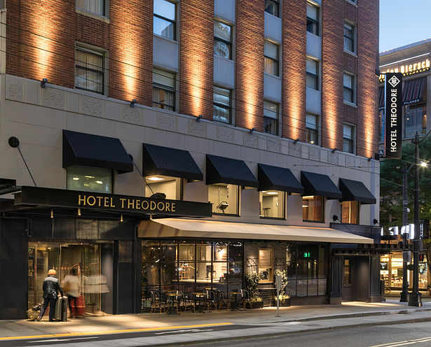 Hotel Theodore & Rider Restaurant (Image: William P. Wright)