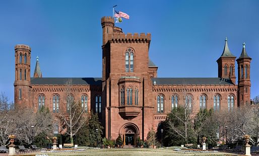 The Smithsonian Building in Washington D.C. Image courtesy of Wikimedia user Noclip.