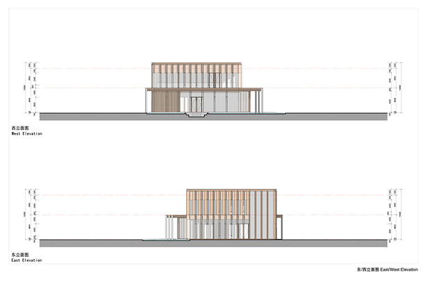 East & West Elevations