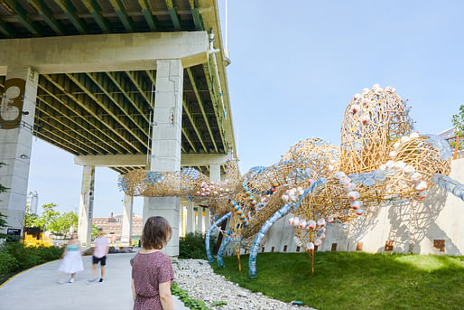 Phase I of The Bentway development. Image courtesy Samuel Engelking