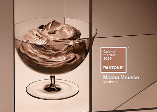 "Mocha Mousse," the 2025 Pantone Color of the Year. Image credit: The Development and Herring & Herring