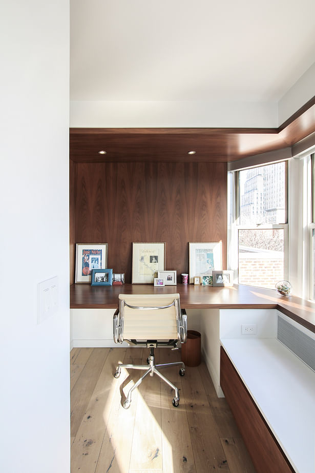 A Light-Filled Home Office Space within but Separate from the Master Bedroom