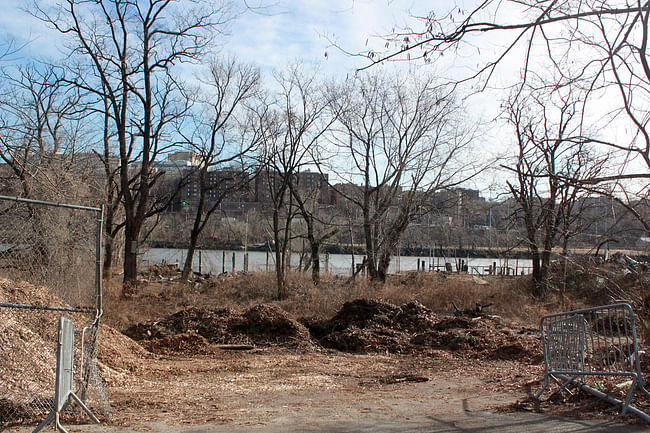 EDGEucation Pavilion: Former Boat Club Site in Sherman Creek Park (Photo: Anne Tan, NYRP)