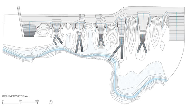 Bathymetric Site Plan