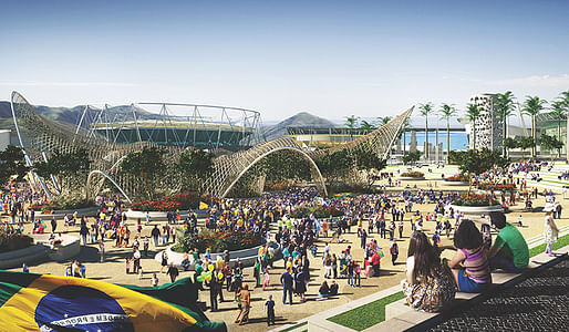 Rio de Janeiro will be the site of the 2016 Olympic Games, the first South American city to host the event. Part of the Olympic Park will be gradually transformed into a sustainable and accessible new residential neighborhood. (Urban Land; Photo Courtesy of RIO2016)