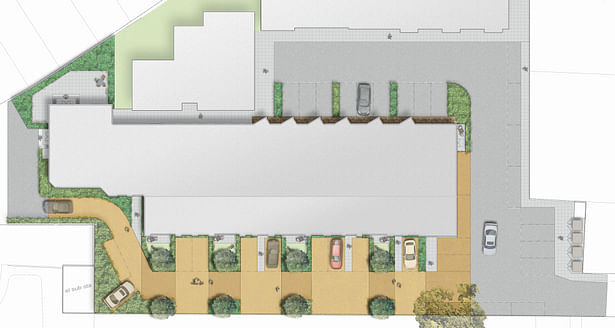 Tudor Court Rendered Landscape Masterplan