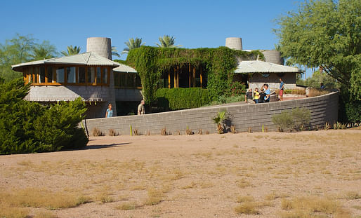 The David and Gladys Wright House in Phoenix, Arizona in 2012. Photo: Derrick Bostrom/<a href="https://www.flickr.com/photos/bostworld/8065030818/">Flickr</a>
