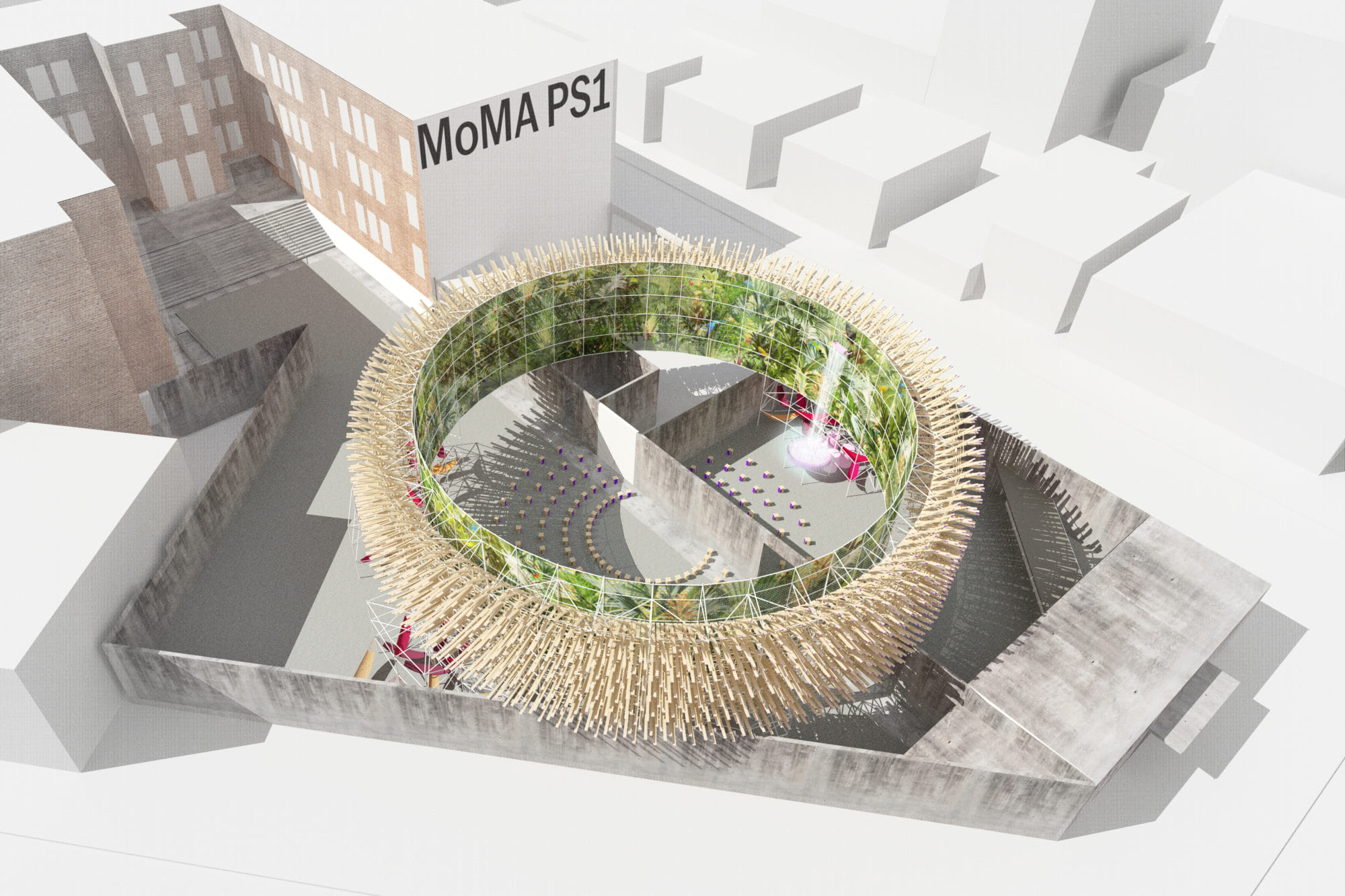 Pedro&Juana's immersive jungle setting selected for MoMA PS1's