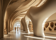 Contemporary art sand museum by Vo Huu Linh Architects