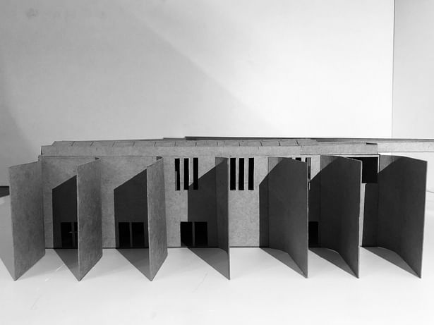 Part model - Workshop spaces within large fins