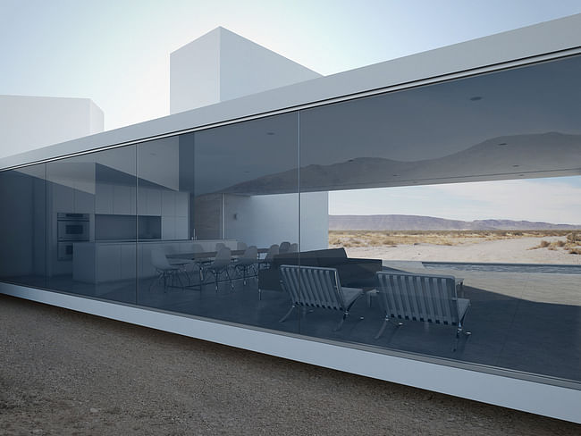 Four Eyes House; Coachella Valley, CA by Edward Ogosta Architecture (Image: Edward Ogosta Architecture)