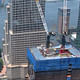 Screen shot of EarthCam's new One World Trade Center construction time-lapse video.