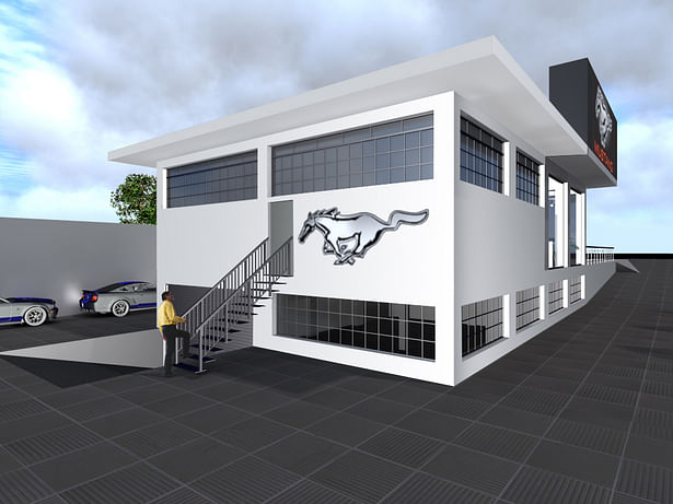 Desing & construction MUSTANG - car show store : Peania- Athens - Greece by http://www.facebook.com/WORKS.C.D