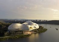 OPEN Unveils Design for Yichang Grand Theater, A Partially Floating Performing Arts Center by the Yangtze River