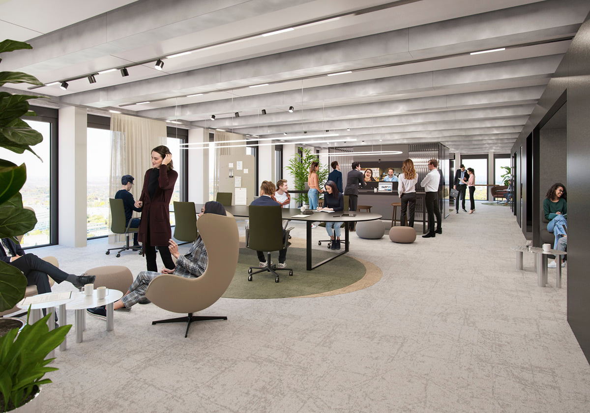 THE SOURCE high-rise revitalization | HENN | Archinect
