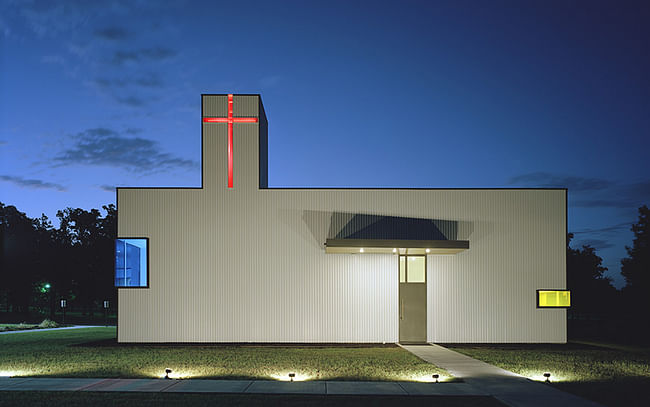 Religious Architecture, Renovation - Honor: Marlon Blackwell Architect - Saint Nicholas Eastern Orthodox Church - Springdale, AR. Image courtesy of 2013 Faith & Form/IFRAA Awards Program.